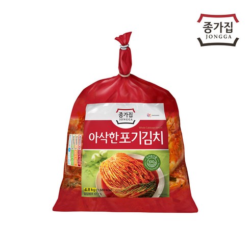 가성비와 퀄리티 종가집포기김치10kg 베스트상품