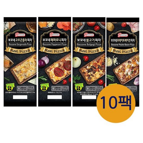최고 퀄리티 레드스퀘어 수제 사각 피자 4종 총 18팩치즈 4팩 베스트상품