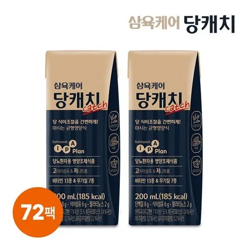 삼육케어 당캐치 당 환자용 식품 144팩  추천 제품 Best 구매 가이드 가격 비교