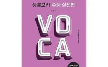 능률보카수능 추천 제품 최저가 가격 비교 정리 내돈내산 확실한 후기